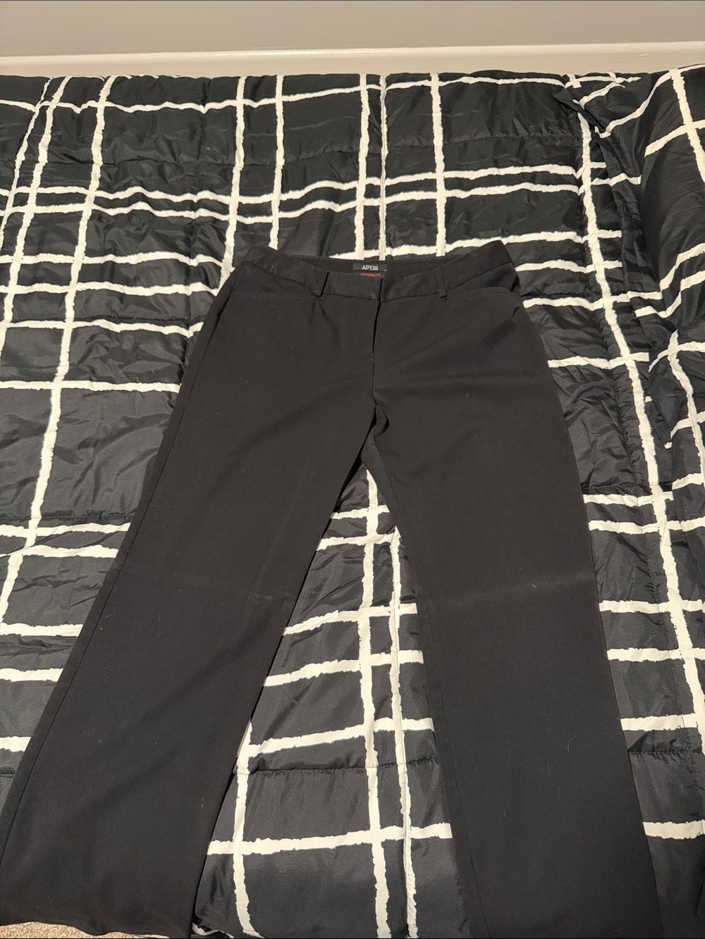 Women’s Black Dress Pants - Classic Wide Fit